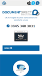 Mobile Screenshot of documentdirect.co.uk